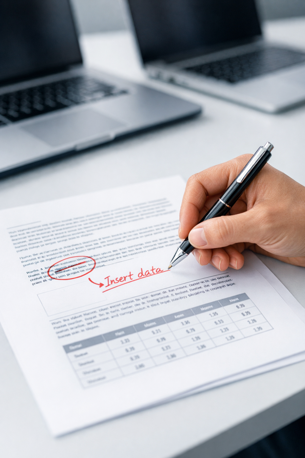 Translator analysing complex legal documents